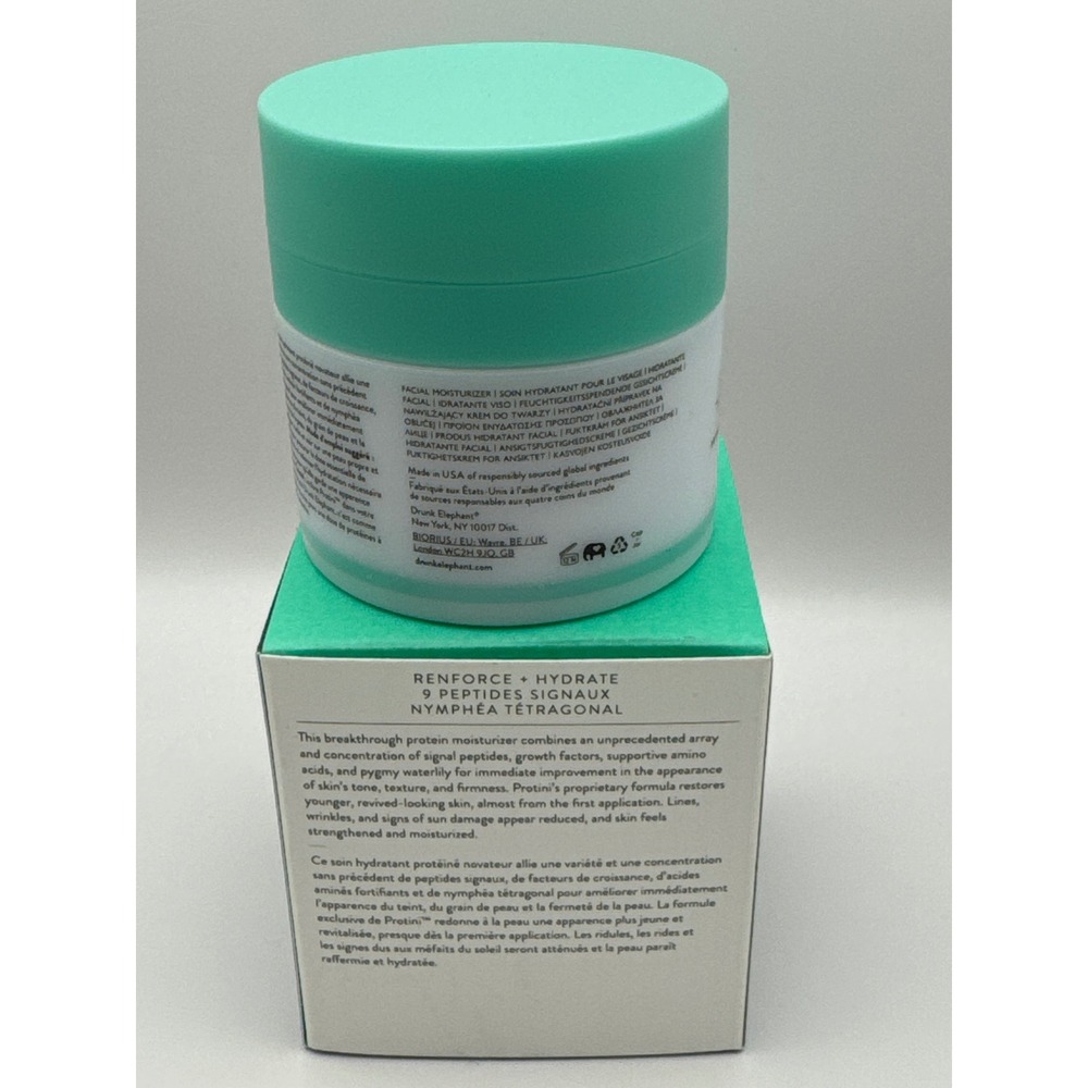 Drunk Elephant Protini Polypeptide Cream Facial Moisturizer 1.69 oz NIB - Picture 7 of 8